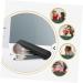 Gogogmee 1set Powder Puff Storage Box Miss Beauty Egg Small Black 20X4.8CM - Buy Online on SooperMarket.com