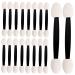 MUSISALY 4 Double Ended Eye Shadow Stick Cosmetics Lipstick Applicator Makeup Supply Oval Makeup Tool Sponge