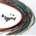 Feather Hair Extensions, 100% Real Rooster Feathers, 20 Long Thin Loose Individual Feathers Plus 20 Beads and Loop Tool Kit, By Sexy Sparkles