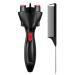 Automatic Hair Braider  Electronic Hair Braiding Tool Machine Braid Maker Hair Twister DIY Hair Roller Styling Tool with Rat Tail Comb for DIY Hair Tangling Styling (Black)