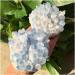 1pc Natural Blue Crystals Quartz Cluster Freeform Reiki Stones Room Home Office Aquarium Decoration Accessories Gemstone Home Collections (Size : 500-550g) - Buy Online on SooperMarket.com