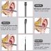 Portable Ear Cleaner Stainless Steel Ear Spoon Set Stainless Steel Ear Wax Remover Reusable Stainless Steel Ear Wax Remover Set Ear Wax Easily Removed Ideal for Personal and Home Use(Stainless steel) - Buy Online on SooperMarket.com