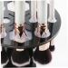14-Hole Makeup Brush Holder Tree - Acrylic Base Organizer Stand for Air Drying - Black Makeup Brush Storage - Buy Online on SooperMarket.com