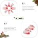 Vatocu Christmas False Nails - Long Xmas Snowflakes Glitter Press on Nails for Women and Girls (24pcs) - Buy Online on SooperMarket.com
