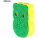 wirlsweal Scrubbing Sponge Breathable Multi-Functional Lightweight Scratch Free Cleaning Sponge Household Supplies Multicolor - Buy Online on SooperMarket.com