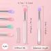 4pcs Silicone Lip Brushes Set | Classycoo Makeup Applicator for Lip Gloss Lipstick & Eyeshadow | Perfect for Cream & Liquid Lip Masks - Buy Online on SooperMarket.com