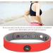 Saluaqui 2 Pack Anti-Static Wireless Negative Ion Bracelets - Washable Silicone Sports Wristbands (Red) - Buy Online on SooperMarket.com