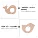 Amosfun 5pcs Wooden Baby Teether Toys - Animal Shape Chewing & Grasping Toys (Khaki) - Buy Online on SooperMarket.com