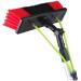 Window Cleaning Pole Water Fed Telesbrush Window Cleaner Kit Extendable Cleaner for Cleaner Outdoor Window and Conservatory Roof/Black/3M 55cm Brush Head 5M/17FT