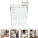 Cabilock 3pcs laundry storage box Travel Holder laundry storage canister laundry bottle dispenser lotion bottle glass containers Sub Bottle Organizer the pet food 23.5X12.5CMx3pcs Transparentx3pcs - Buy Online on SooperMarket.com