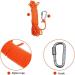 BeGrit 6mm Floating Rope Anchor with Aluminum D-Ring Locking Carabiner - 10m | Ideal for Kayak, Canoe, Boat, Camping, Hiking, Awning & Tent Canopy - Buy Online on SooperMarket.com