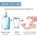 Foam Pump Bottle 200ml/6.8oz Empty Plastic Foam Dispenser Pump Bottle Travel Large Refillable BPA Free Lotion Bottles for Shampoo Shower Hand Soap Foaming (4 Pack) A.200ML(6.8OZ) 4Pack - Buy Online on SooperMarket.com