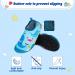 Kids Blue Whale Beach Swim Shoes - Non-Slip Aqua Socks for Boys and Girls | Quick Dry Water Sport Shoes for Pool, Surfing, Yoga | Size 8.5/9 UK Child - Buy Online on SooperMarket.com
