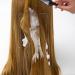 Healeved Balayage Board Clear Plastic Hair Highlighting Board Curved Hair Coloring Foiling Paddle for Home Hair Salon - Buy Online on SooperMarket.com
