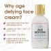 Face Tanning Drops & Revitalizing Cream - Hydrating Self Tanner for Face & Body | Age-Defying Bronzing Drops 1oz + 3.4oz - Buy Online on SooperMarket.com