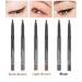 6 Pack Gel Eye Liner Pencils - High Pigment Eyeliner Makeup in Black, Light Brown, Dark Brown - Smooth & Easy to Apply Eyeliner Stick - Buy Online on SooperMarket.com