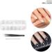 EXCEART 1 Set Makeup Rhinestone Rhinestones Nail Accessories Manicure Tools Nail Patches Diy Manicure Supply Nail Jewelry Decor Manicure Decors White Wooden Rhinestone Nails Acrylic 3d 12.5X0.8cm White - Buy Online on SooperMarket.com