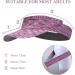 Lattcure Adjustable Summer Visor Hat for Men - Tennis Golf & Outdoor Sports - Violet Sun Cap - Buy Online on SooperMarket.com