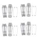 KVSERT 4X for Shell Electric Hair Clipper Cove Trimmer Hairdressing Cutting Barber Clipper Modified Shell