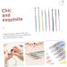 DOITOOL 3 Sets Nail Pen Household Nail Tools Portable Dotting Tools Dotting Accessory Pro Tools Polly Gel Portable Nail Tools Para U as Nail Supply 3d Gel Nail Gel Abs Painting Pen Painted - Buy Online on SooperMarket.com