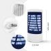 Bug Zapper Indoor Electronic Fly Zapper Lamp Non-Toxic Silent Insect Mosquito Killer Fly Killers Indoor for Home Use Effective Operation UV Insect Killer Fruit Fly Traps Indoor Blue - Buy Online on SooperMarket.com