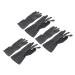 PLAFOPE 3 Pairs Hair Dye Glove Barber Gloves Hair Shampoo Gloves Hair Salon Gloves