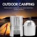 Portable Military Canteen Cup Stove Pouch Set for Camping & Hiking - 4Pcs/Set - Buy Online on SooperMarket.com