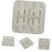 PRETYZOOM Soap Mold Silicone Baking Molds De para Gelatinas Cake Mold Cacti Silicone Mold Silicone Fondant Moulds Tropical Themed Molds Chocolate Silicone Tropical Silicone Hawaii Cactus medium Blue - Buy Online on SooperMarket.com
