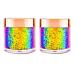 GL-Turelifes 2 Pack Chameleon Body Glitter Gel Set Chameleon Eyeshadow Sparkling Chunky Glitter for Eyes Face Lip & Body Festival Glitter Cosmetic Dry Quickly and Long Lasting (3)