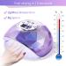 Janolia 86W UV LED Nail Dryer - Professional Gel Nail Light with 4 Timer Settings & Automatic Sensor | Over Temperature Protection - Buy Online on SooperMarket.com