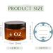 Qeirudu 4 oz Amber Plastic Jars 12 Pack - Refillable Round Brown Cosmetic Containers with Lids and Labels for Beauty Products - Buy Online on SooperMarket.com
