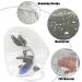 Full Size Microscope Dust Cover - 20 L x 20 W | Waterproof PVC | 1 Pc - Buy Online on SooperMarket.com