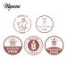 Mynena Terracota Brown Matte Lip Stain - Long Lasting, Waterproof, No Smudge, Talc-Free, Gluten-Free | Zoe - Buy Online on SooperMarket.com