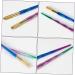 MUSISALY 2pcs Colorful Embroidery Pen Microblading Pen Liquid Eyebrow Pen Microblading Marker Pen Alloy - Buy Online on SooperMarket.com