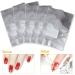 Sularpek 100 Pcs Foil Nail Wraps with Pre-attached Cotton Pads - Nail Foil Aluminium Remover for Gel Nails - Manicure and Pedicure Nail Art Cleaner - Buy Online on SooperMarket.com