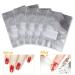Sularpek 100 Pcs Foil Nail Wraps for Acrylic/UV/Gel Polish Removal - Lint Free Pads Included - Buy Online on SooperMarket.com