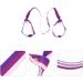 Yoga Mat Carry Strap Sling - Adjustable Band for Home & Travel - Assorted Colors - 134x4cm - Buy Online on SooperMarket.com
