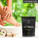 Foot Bath Salt Citrus 35Oz - Natural Sea Salt Pedicure Additive with Lemon & Orange Essential Oils - Ultimate Foot Care for Relaxation & Aromatherapy - Buy Online on SooperMarket.com