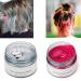 6 Colors Hair Color Wax - Temporary Styling for Parties Cosplay & Halloween | Sliver Blue Purple Gold Green Pink Red - Buy Online on SooperMarket.com