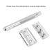 Premium Long Handle Safety Razor with Removable Head - Comfortable Washable Zinc Alloy Non-Slip Design for Men | Perfect for Travel & Home Use - Buy Online on SooperMarket.com