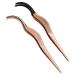 2 Pcs DIY Eyelash Applicator Tool Stainless Steel Cluster Lash Tweezers Eyelash Tweezers Application and Removal False Eyelash Applicator with Cold Plastic Head Non-slip Lash Tools Rose Gold 2pcs tweezers DIY lash tweezers