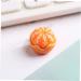 KOMBIUDA 24pcs Artificial Fruit Realistic Fruit Decoration Kitchen Wedding Decoration Jewelry Making Fruits Hair Clips Charm Fake Orange Kid Jewelry Resin Fruit Ornaments Child Lemon Mini - Buy Online on SooperMarket.com