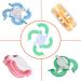 8pcs Frame Loom Kit with 4 Pom Pom Maker & Knitting Wool - Round/Square Looms Craft Kit - Instructions Included - Buy Online on SooperMarket.com