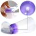 2 Pack Acetone Lockable Alcohol Pump Dispensers 180ml - Easy One-Touch Dispensing for Nail Polish, Makeup Remover, Toner - Empty Bottles - Buy Online on SooperMarket.com
