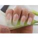 Acrylic Nail French Manicure Kit Nail Acrylic Powder Collection Set of 3 Colors -Pink Clear white Powder Builder Professional Acrylic Nail System (Peach Clear White) - Buy Online on SooperMarket.com