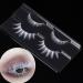 Buy White False Eyelashes - Colorful Cosplay Makeup & Natural Extensions for Halloween & Masquerade Parties | International Shipping - Buy Online on SooperMarket.com