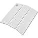 SYMPL Surfboard Front Traction Pad - 3 Piece Front Grip for Surf, Skim, Longboard & Fish Boards - Maximum Grip Stomp Pad with 3M Adhesive - White - Buy Online on SooperMarket.com