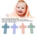 4PCS Cross Design Silicone Baby Teether Set with Lanyard - Teething Toy for Newborns, Ideal Kids Gift - Buy Online on SooperMarket.com