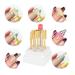 Nail Drill Kit - 7pcs Professional Manicure & Pedicure Drill Bit Set for Acrylic & Gel Nails - Perfect Accessories for Sanding & Grinding - Buy Online on SooperMarket.com