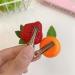 JSGHGDF Simulation Fruit Hairclip Set of 10 for Girl Carnivals Party Hair Pin Girl Women Cute Hair Clip Kids Dress Up Barrettes Strawberry - Buy Online on SooperMarket.com
